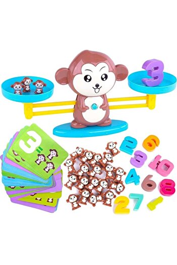 OEM Educational Toy Monkey Balance for Kids, 65 Pieces, Plastic, 3 Years