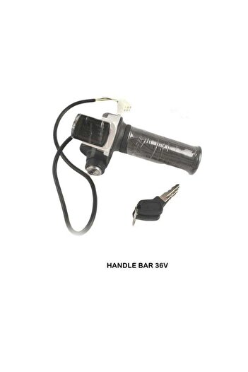 Toybox 36V Drift Scooter Accelerator Handle With Key And Electronic Screen Handle Bar