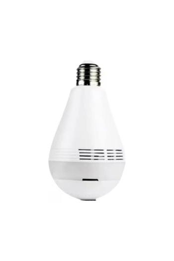 Dali Camera de supraveghere 360°, IP wireless, tip bec, Full HD, 2.4GHz, cloud si card Micro-SD, E27, AB