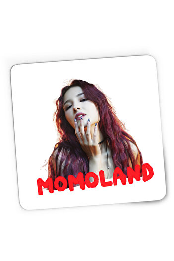 OEM Mousepad Gaming Momoland Red Head y K-Pop Idol Music, 21x19 cm