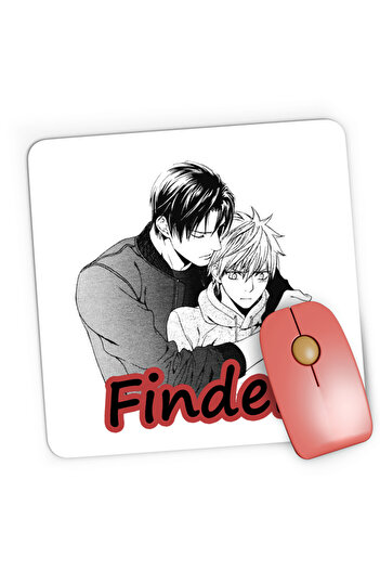 OEM Mousepad Gaming Finder Asami Ryuuichi Lover Romance Adventure, 21x19 cm