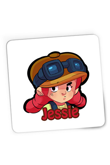 OEM Mousepad Gaming Brawl Stars Jessie Automatic Ponytails Supercell, 21x19 cm