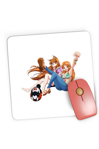 OEM Mousepad Gaming Spice and Wolf Holo One Piece Kuroko no Basket, 21x19 cm