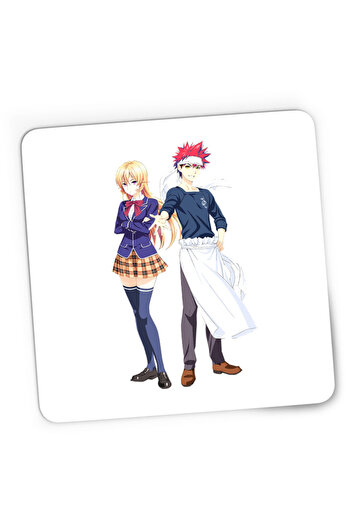 OEM Mousepad Gaming Foos Wars Soma Erina Rivals Anime Japan Otaku, 21x19 cm
