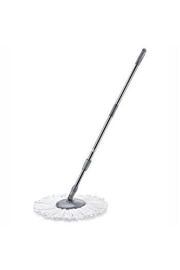 Artenova Rotating Mop 360 Degrees with Telescopic Metal Handle,