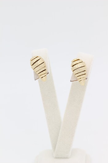 XUPING JEWELRY Steel Earrings - Yellow - Without Stone