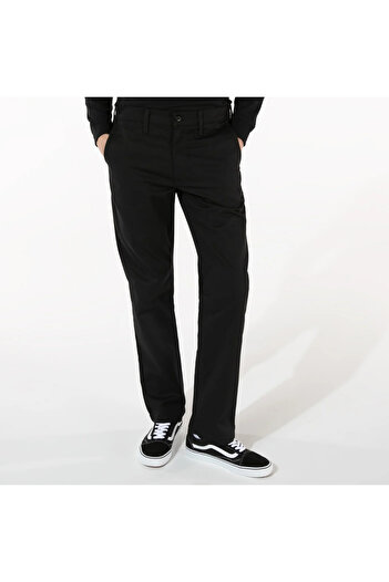 Vans Authentic Chino Relaxed Men's Black Trousers - Vn0A5Fj8Blk1