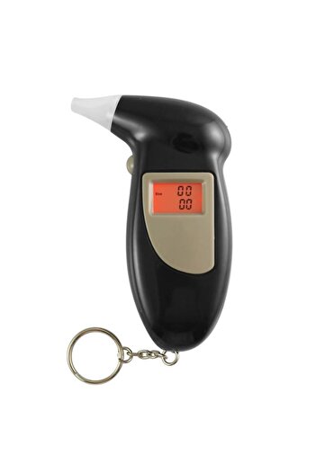 barste LCD Alcohol Tester with 4 Replacement Caps,