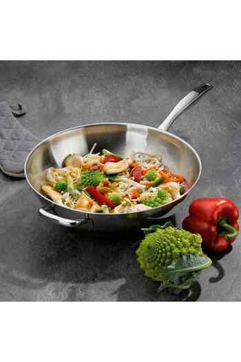 Berlinger Haus Flavoria stainless steel wok 32 cm