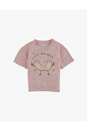 Gingersnaps Boys' Short Sleeve Printed T-Shirt for Infants