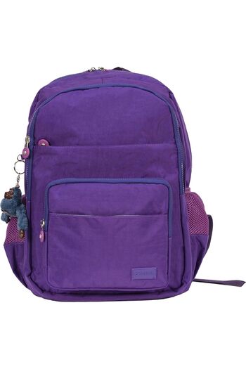 Pippa Koral Crinkle Fabric Girl's Four Compartment School and Daily Backpack - Cnt8025-08