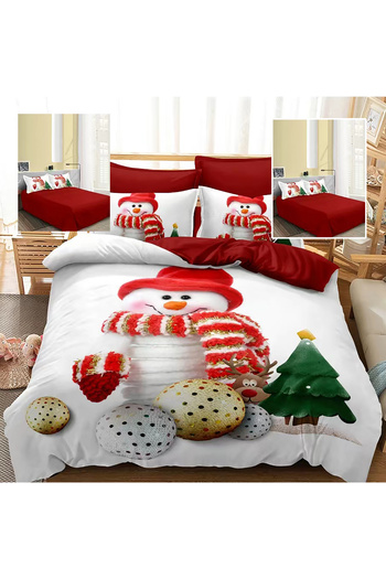 Pucioasa Finet 3D Bed Linen 6 Pieces Christmas F-Xmas94