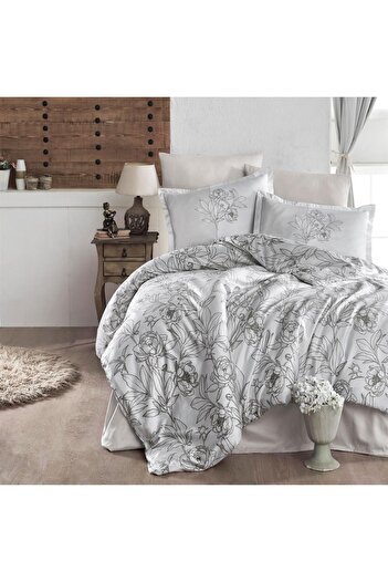 Pucioasa Satin Clasy King Size Bed Linen (Tuluna V1)