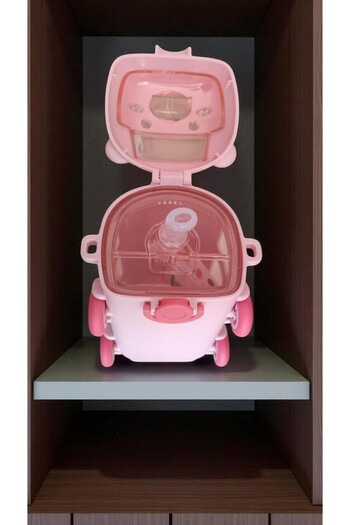 FAMEMUS ACCESSORY Bus Shaped Flask Pink Color