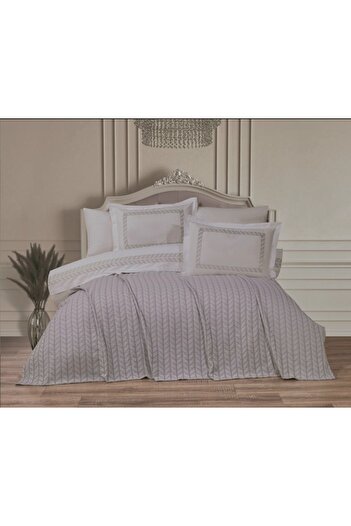 KÜBRAHOME'S Anna Karina Cherry Bride Set Gray