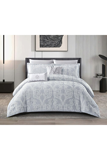 HOURS Horse Single Duvet Cover Set 160cm 4 Pieces Jacquard Jonathan-08