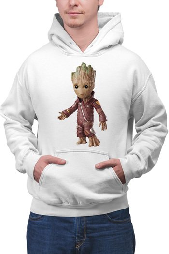 OEM Men's Hoodie Baby Groot Small Plant Marvel Universe Superheroes