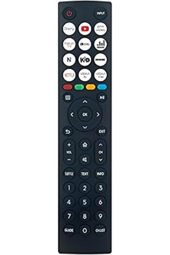 The Bros EN2P36 Replacement Remote for Hisense Vidaa Smart TV