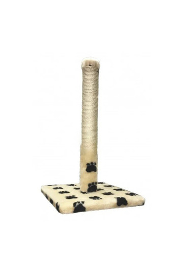 Agility Cat play set, column type on stand, cream/black