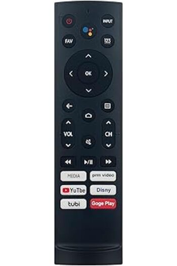 The Bros ERF3L90H Voice Remote for Hisense Smart TV 100L5G 100L5G-DLT100B Sub ERF3B90H