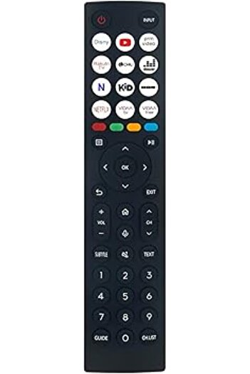 The Bros ERF2M36 ERF2M36H Voice Remote for Hisense Smart TV 43A53FEVS 50A51HEVS 58A53FEVS 75A53FEVS 55A51HEVS