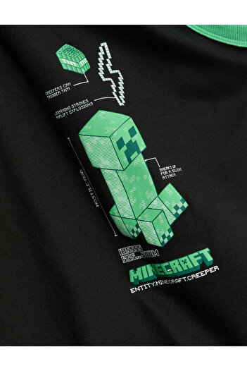 Marks & Spencer Minecraft™ Çocuk Pijama Takımı (3-16 Yaş)