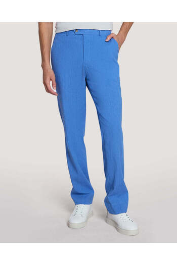 Gant Slim Fit Cotton Linen Suit Pants