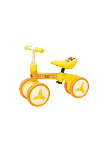 Z-Tools Children's tricycle without pedals, yellow metal frame / ZTS8395