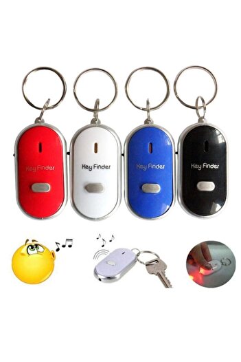NO BRAND Key Finder Alarm Keychain