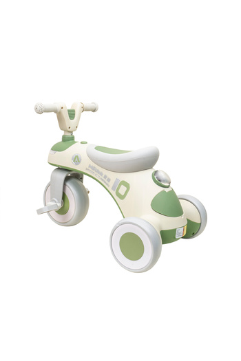 Z-Tools Plastic tricycle, with pedals for children, with music and light, green / ZTS9281
