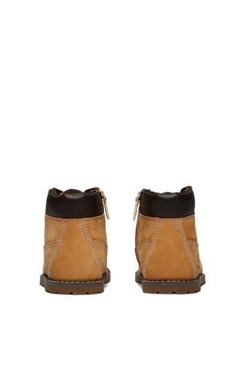 Timberland Pokey Pine Mıd Lace Up Wıth Zıp Boot Çocuk Bej Bot Tb1a125q2311