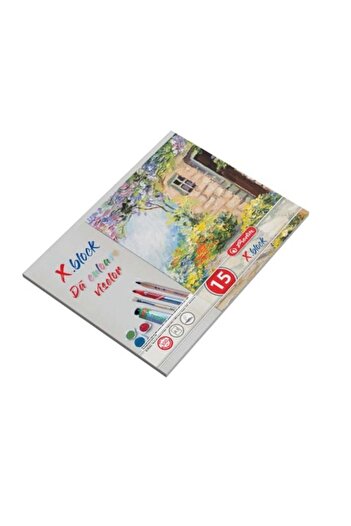 Herlitz Drawing Pad X.block A3, Color Multicolor, Material Paper, 15 Sheets, 300 g/sm, Polychrome Cover