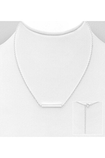 OEM Colier cu lantisor din argint Silver Bar