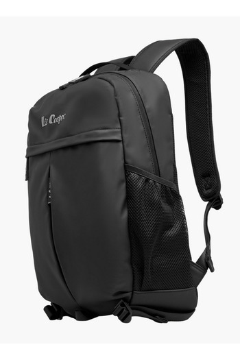 Lee Cooper Solid Backpack with Adjustable Straps and Zip Closure - 14x31x50 cms