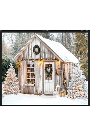 PROMISEBACKDROP2 Yılbaşı Temalı Konsept, Yeni Yıl, Çam Ağacı, Parti, Kutlama, Fotoğraf Çekimi, Kumaş Arka Fon150X200