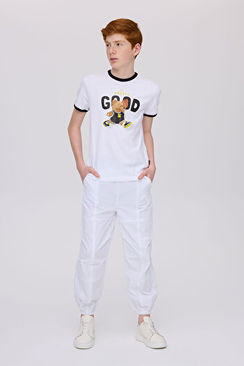 Nebbati Boy White Tshirt