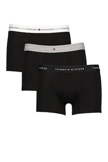 Tommy Hilfiger - Set of logo waistband boxers - 3 pairs, Washed Black, 2XL