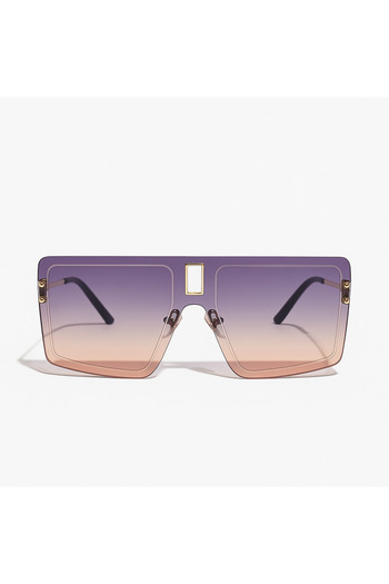 Toz Vintage Zarune Purple Gradient Vintage & Retro Unisex Sunglasses