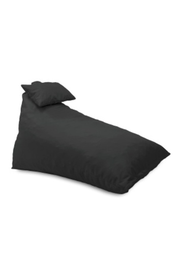 Pufrelax Fotoliu puf, Kudos, perna inclusa, material impermeabil, Gri inchis