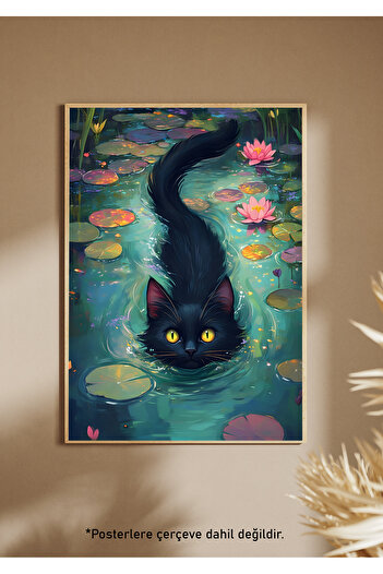 One Little Happiness Table Aesthetic Wall Painting, Frameless Painting