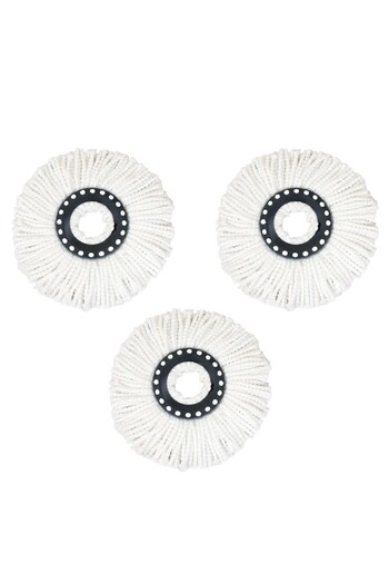 MACVI Set 3 rotative mop refills Macvi® microfiber