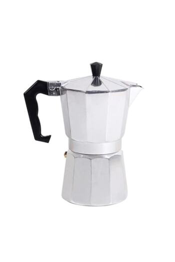 OEM Espressor pentru aragaz, 6 cesti, Argintiu