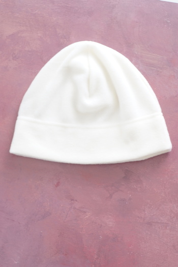 Mrey Ecru Fleece Beanie Winter Thermal Fleece Hat Beanie Cold Protective Men Women Outdoor Accessory
