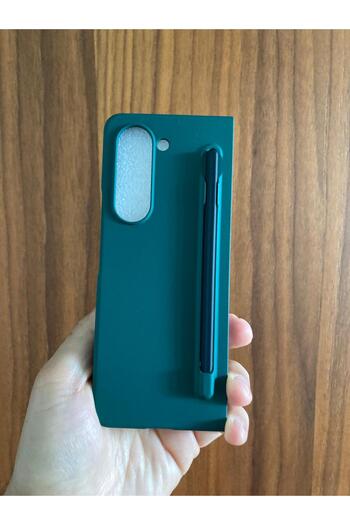Newon Samsung Galaxy Z Fold 6 Khaki Color Pen Phone Case Cover Cover Case