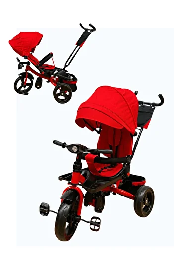 OEM Multifunctional Tricycle, Reversible Seat, Sleeping Position, Music and Headlight with Lights