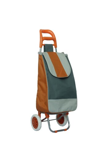 OEM Foldable Shopping Cart BF206, Grunberg with 2 Wheels BF206 Orange