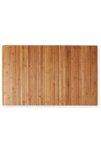 OEM Rectangular bamboo and rubber rug, 50 x 120 cm, Grunberg BM027/NATURE