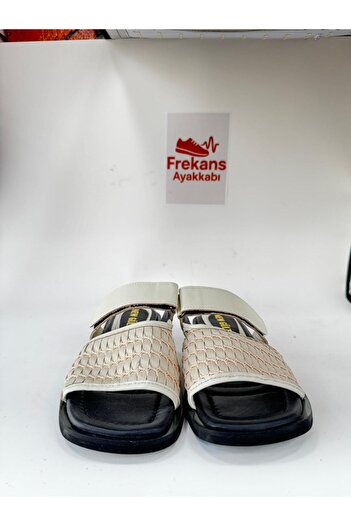 NEWGÜLTEKİN Genuine Leather Hand Knitted Comfortable Light Stylish Sandals