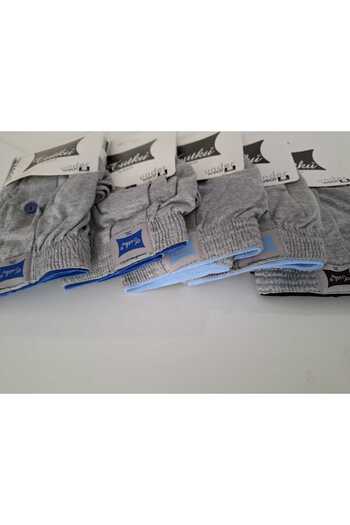 Tutku Men's Combed Cotton Plain Boxer-5 Pieces