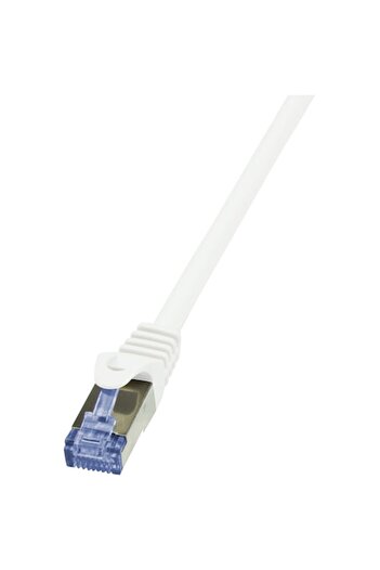 LogiLink S/FTP Cat6a Cable, LSZH, Copper, 5m, White, AWG26, Double Shielded